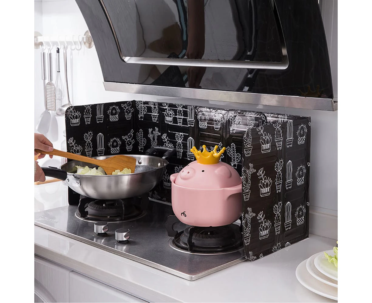 Kitchen Cover Screen Cooking Shield Splash Guard Frying Foil Oil Anti Splatter