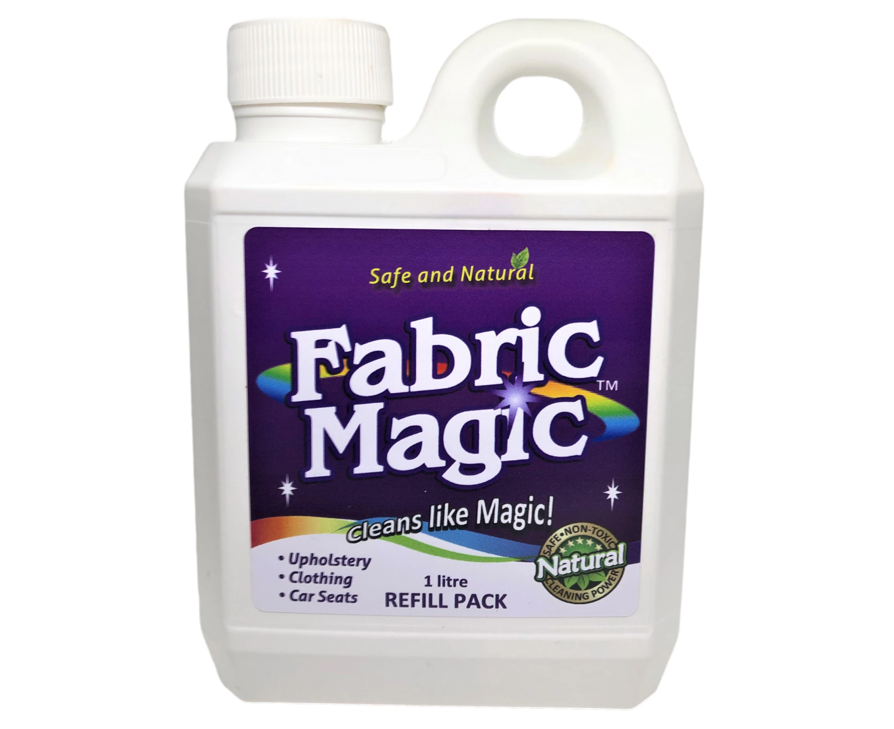 Fabric Magic Spot Cleaner Stain Remover for Furnishings & Car Seats 1 LITRE REFILL Pack