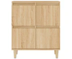 vidaXL Sideboard Sonoma Oak 60x35x70 cm Engineered Wood