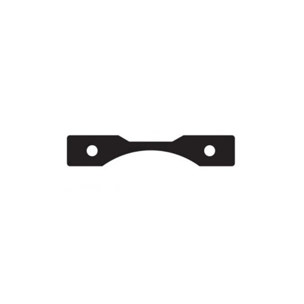 Restocking Soon: ETA End November - BDS Packer Black 3mm suits Whitco Sash Lock Strike Plate 09351307