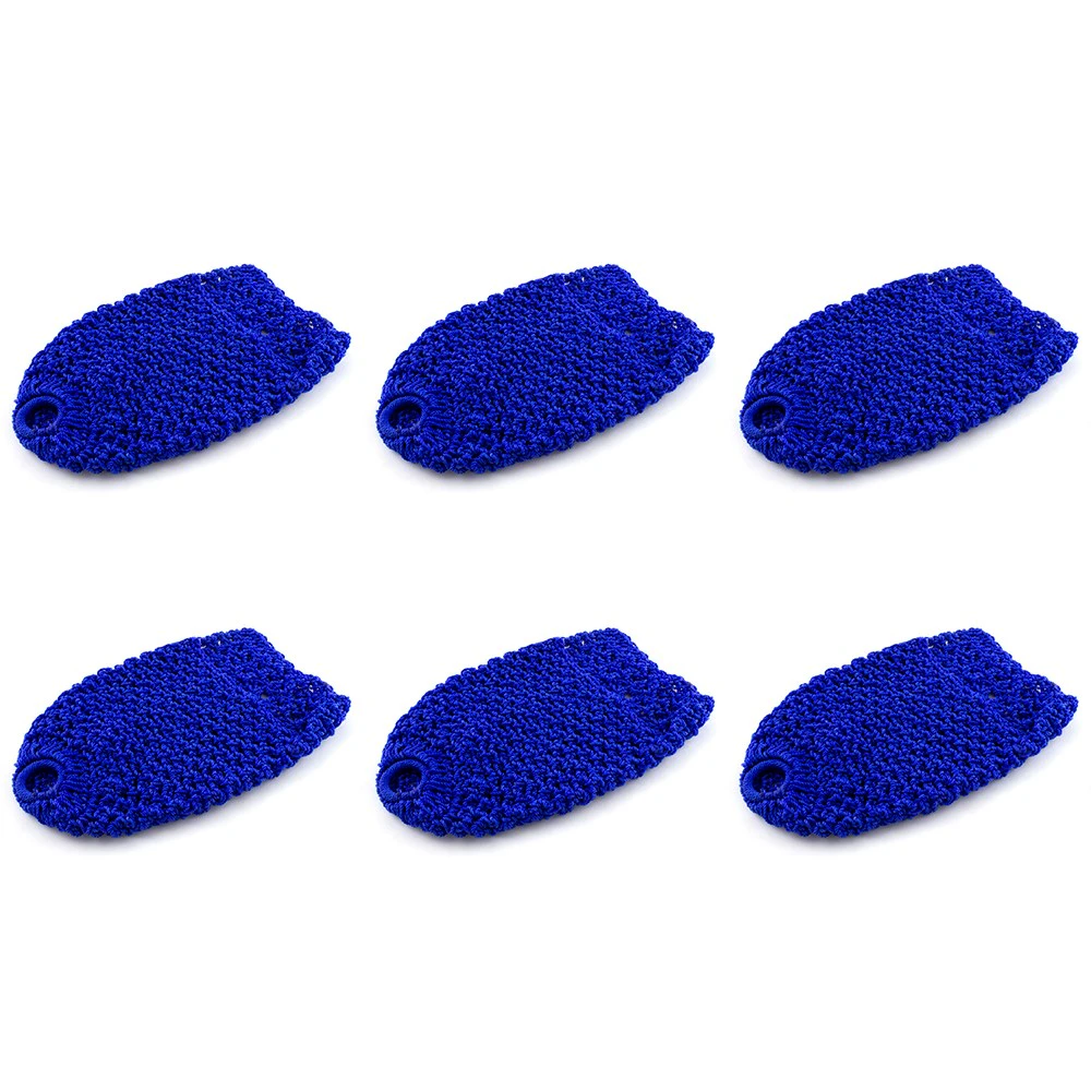 Formula Deluxe Cotton ROYAL BLUE Pool Snooker billiard Table Pockets Nets Set