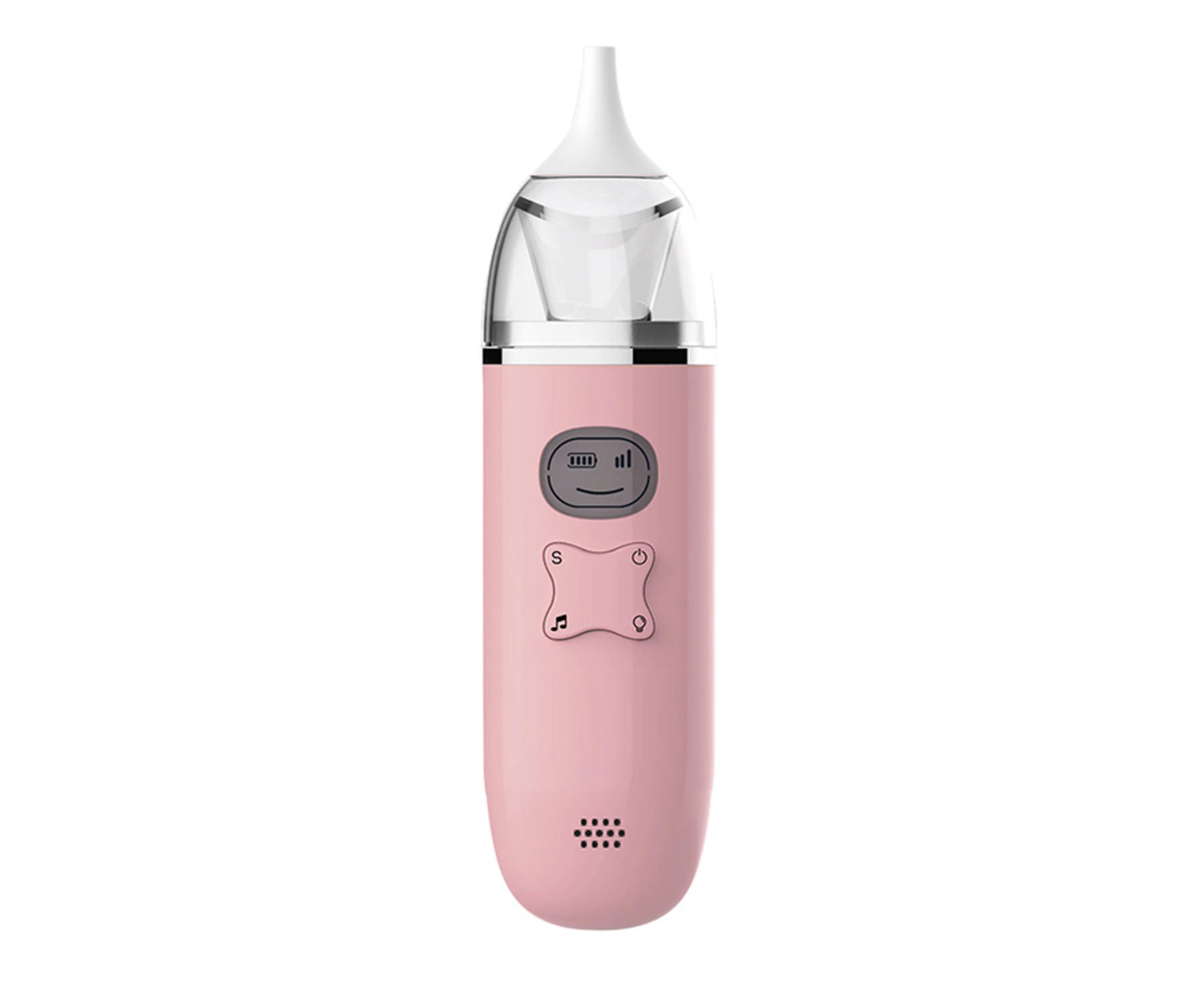 Newborn Baby Nasal Aspirator Electric Safe Hygienic Nose Cleaner Cleaning Tool-Pink