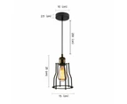 Industrial Vintage Pendant Light Kitchen Bar Ceiling Lamp Fixture Decor With E27 Bulb
