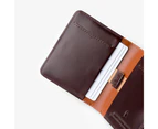 Sublime - Men's slim bifold leather wallet - Brown 2 Tone