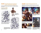 Manga & Anime Digital Illustration Guide: A Handbook for Beginners (with over 650 illustrations)