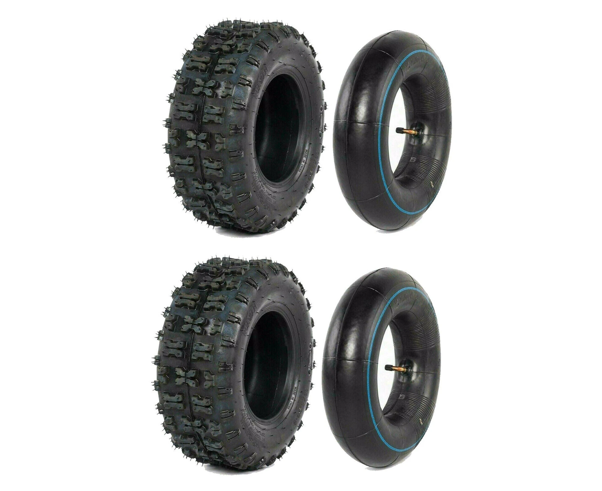 2pcs 13x5.00-6" Inch Tyre & Tube For ATV Quad Buddy Mower Go Kart