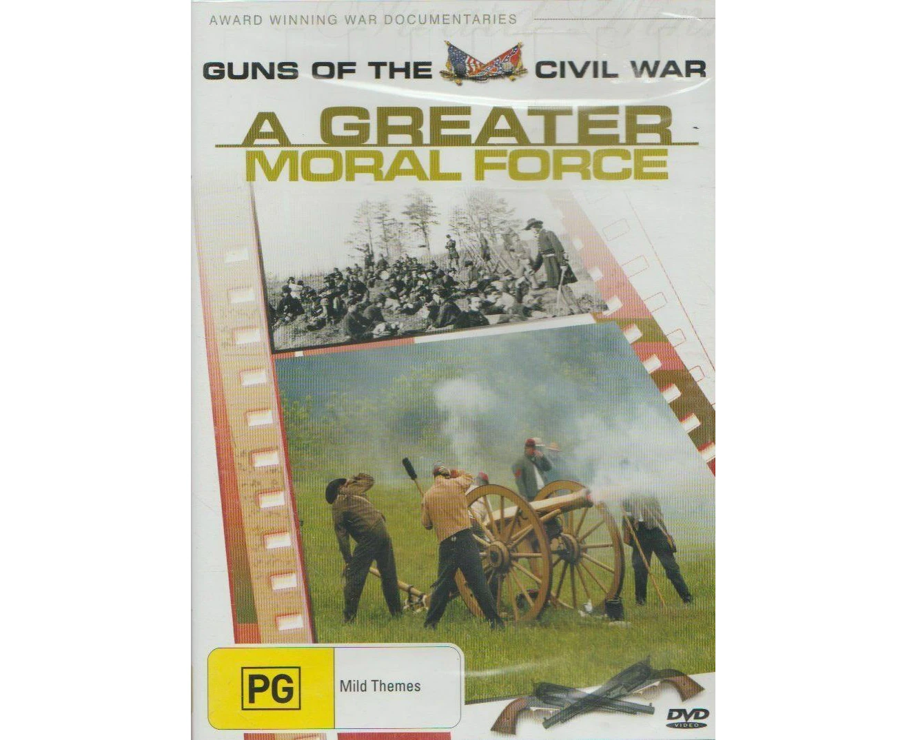 GUNS OF THE CIVIL WAR A GREATER MORAL FORCE DVD