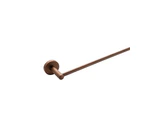 VITO BERTONI WISH Single Towel Rail - 600mm - Matte Copper