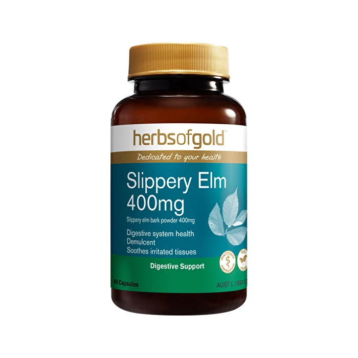 Herbs of Gold Slippery Elm 400mg 60c