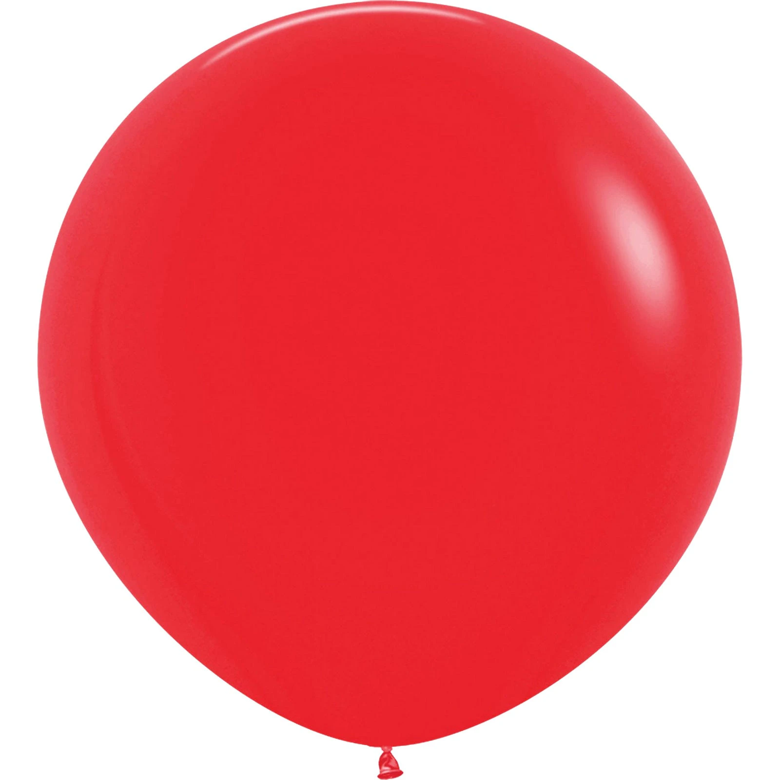 Five Star Jumbo 90cm Matte Red Balloon Round