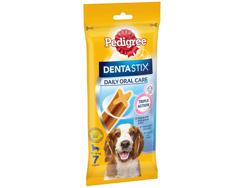 Pedigree Dentastix Medium Breed Oral Care Dog Treats 7pk