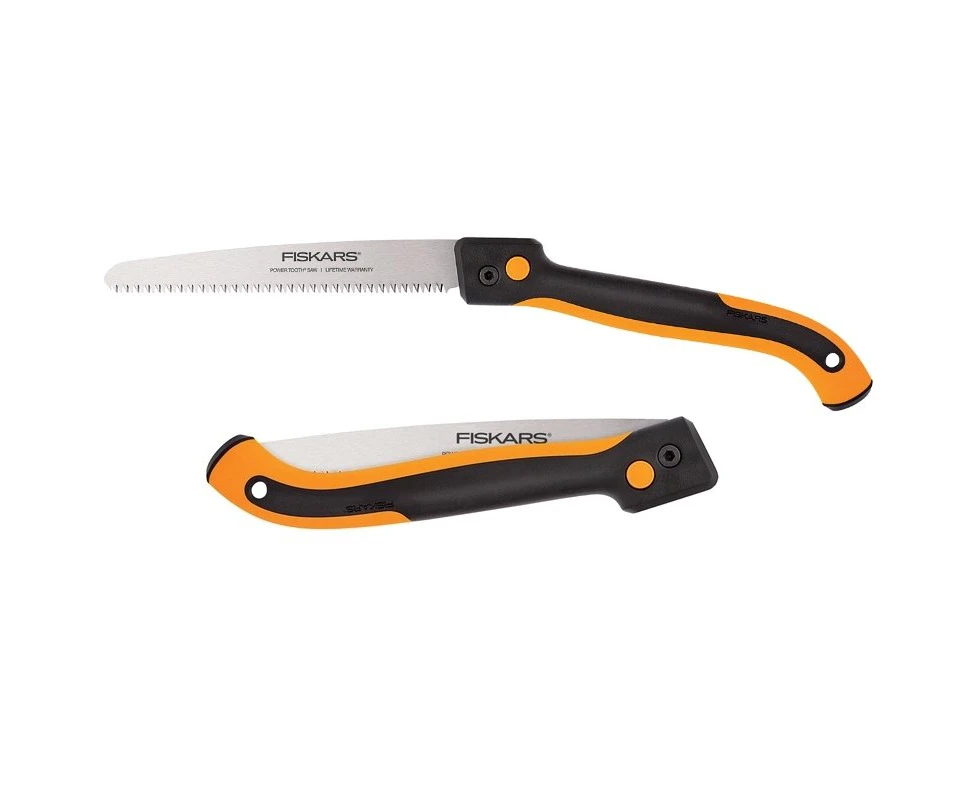 Fiskars Power Tooth Softgrip Folding Garden Pull Saw 250mm (10") - 9047 (1027746)