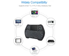 Mini Wireless Keyboard ， 2.4GHz Wireless Mini Keyboard Controller with Compatible with Android TV Box, IPTV, HTPC, Smart TV, PC,etc