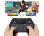 Mini Wireless Keyboard ， 2.4GHz Wireless Mini Keyboard Controller with Compatible with Android TV Box, IPTV, HTPC, Smart TV, PC,etc