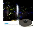 Solar Fountain Pump with LED Lighting 1.5W