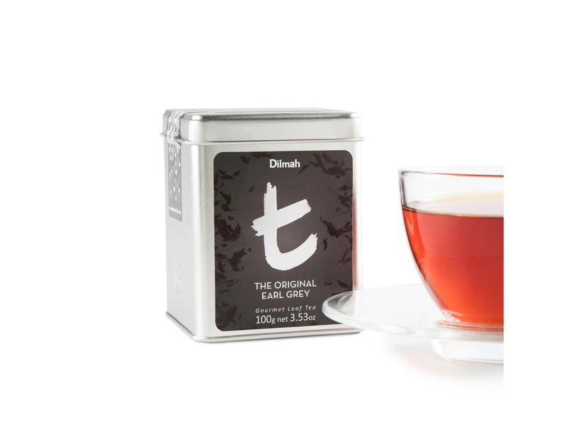 t-series "T" Tin Caddy The Original Earl Grey Tea 100g (Loose Leaf)