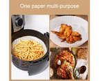 50Pcs/Box Baking Papers Disposable Microwaved Round Oil-proof Cake Muffin Liners for Daily Use-White