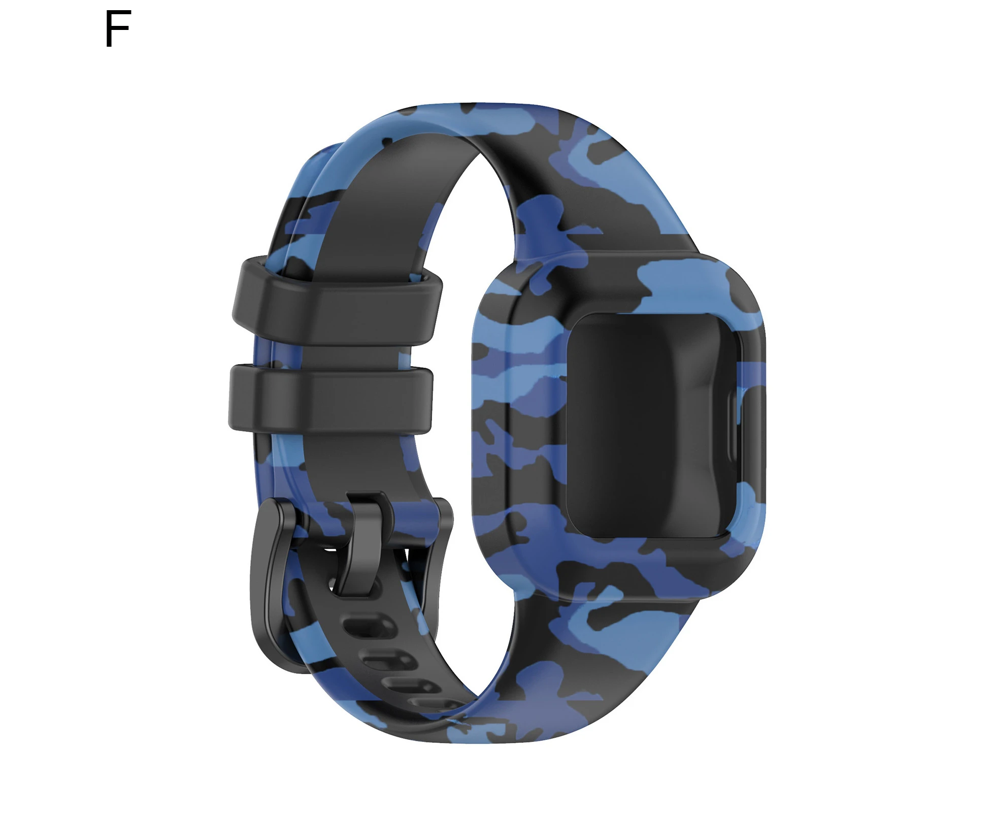 Watch Band Pattern Printing Soft Silicone Wrist Bracelet Strap Wristband for Garmin Fit JR3/Vivofit Jr.3-F