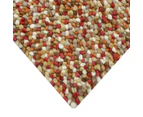 Handwoven Trendy Wool Rug-Jelly Bean-Autumn - Multi