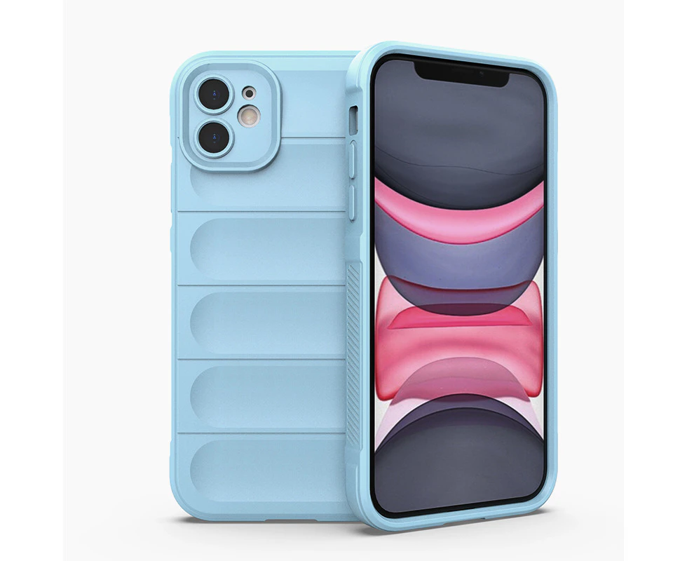 HK Anti-Drop Shock Absorption Case for iPhone 11 6.1 inch-Blue