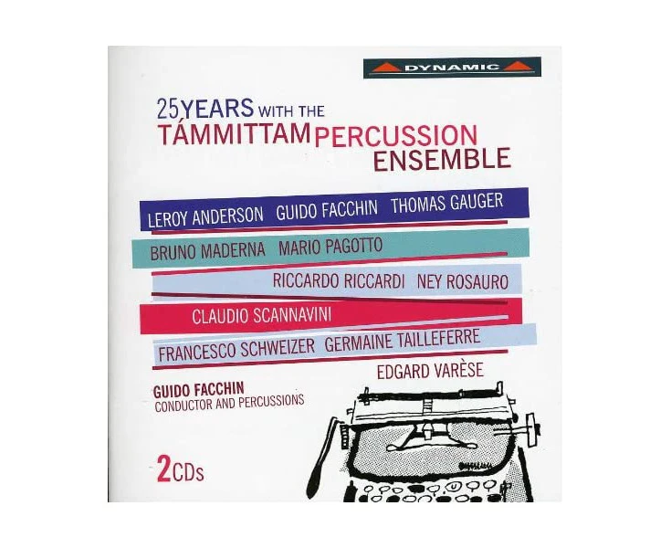 T mmittam Percussion Ensemble - 25 Years Wih the Tammittam Percussion Ensemble  [COMPACT DISCS] USA import