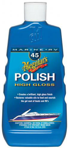 Meguiar's High Gloss Polish - Marine/boat  473ml  M4516