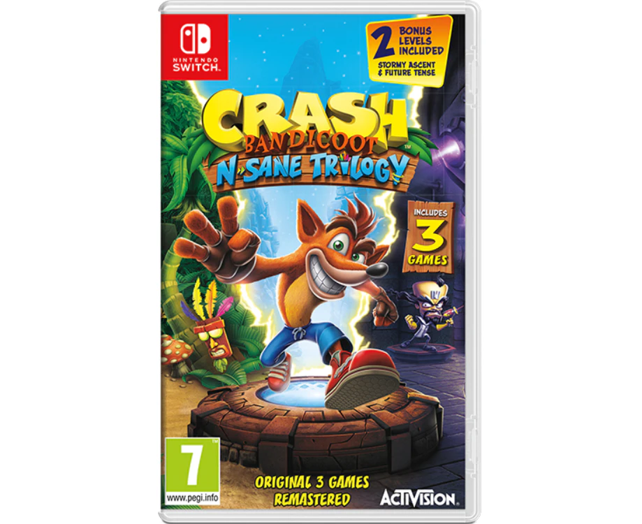 Crash Bandicoot N. Sane Trilogy Nintendo Switch Game