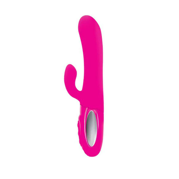 Viben Hypnotic Thrusting Rabbit Vibe With Swinging Clit Stim - Pink