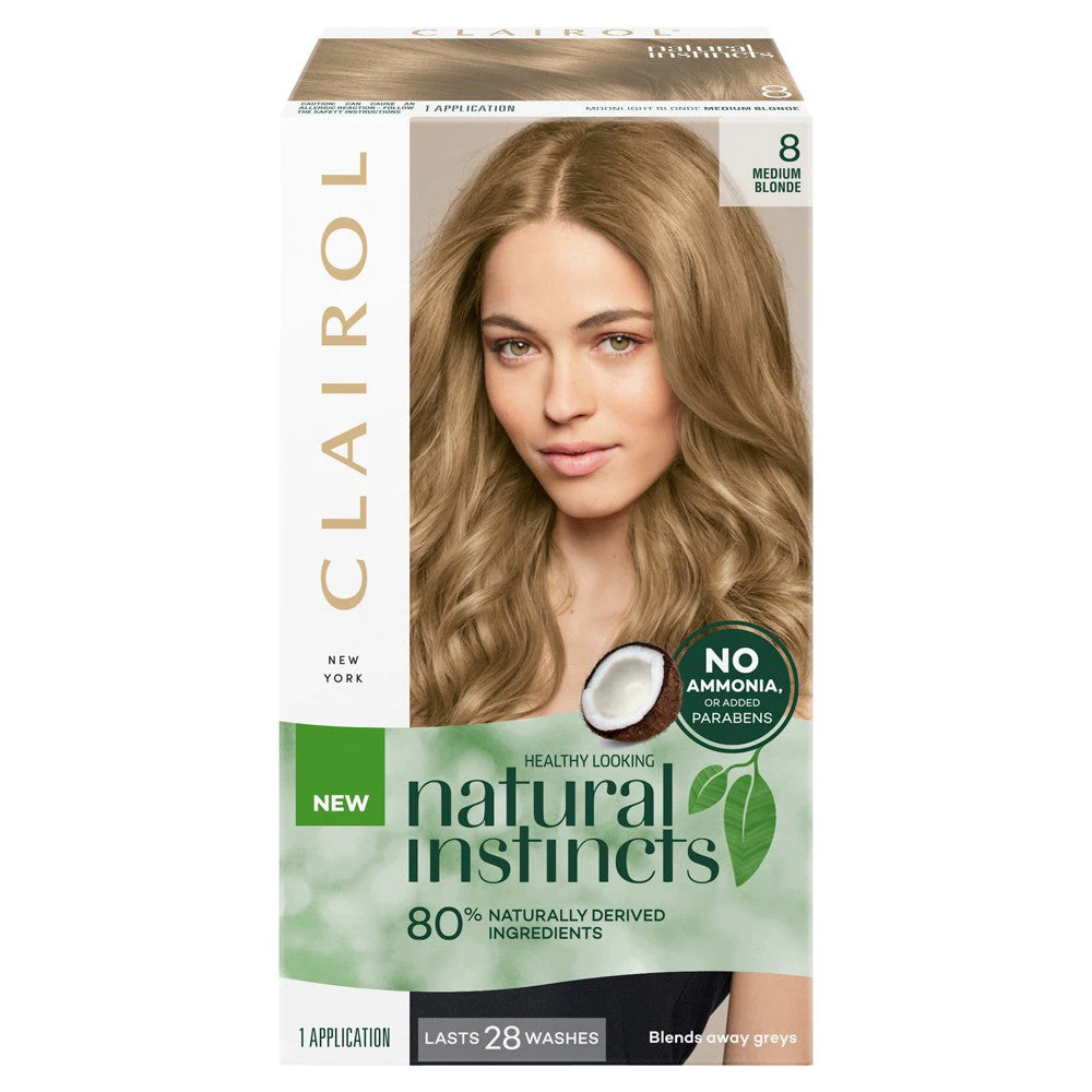 CLAIROL Natural Instincts 8 Medium Blonde