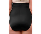 Cupid Shapewear Total Contour Ultra High Waist Shaping Brief - Black