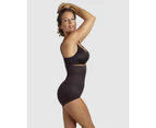 Cupid Shapewear Total Contour Ultra High Waist Shaping Brief - Black