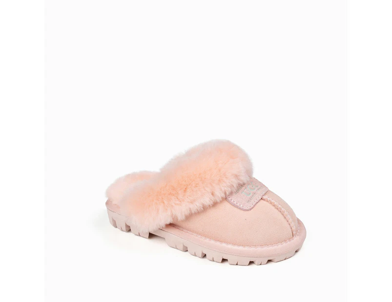 Ozwear Ugg Kids Coquette Slippers - Pink
