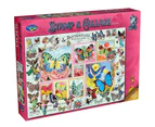 Holdson Stamp and Collage Butterflies 1000 Piece Jigsaw Puzzle