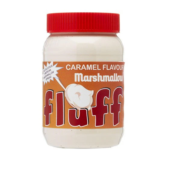 Fluff Marshmallow Caramel Spread Tub 213g