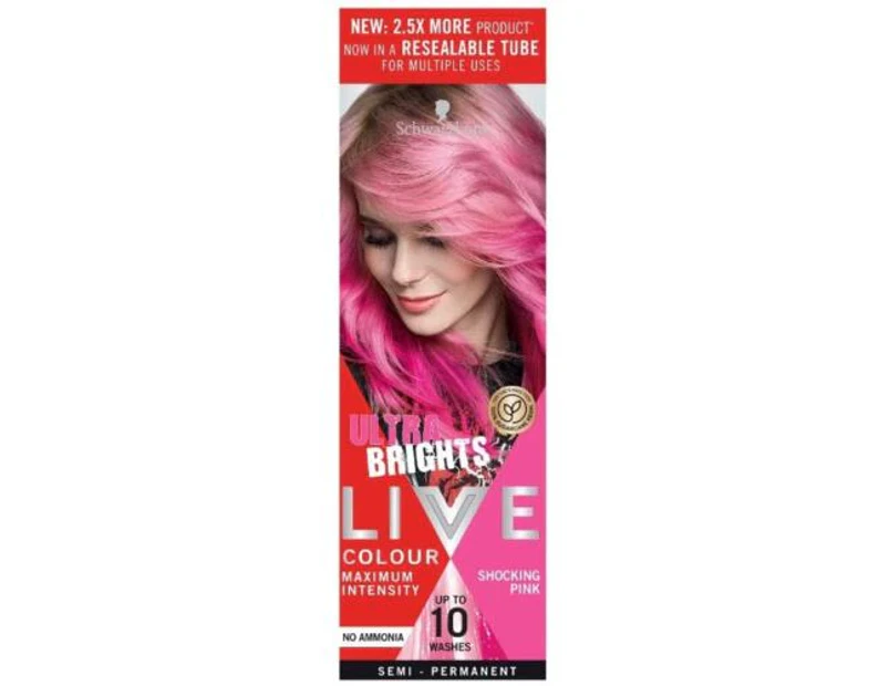 Schwarzkopf Live Colour Shocking Pink 75mL