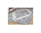 Ambarsar Riverfront Grey Cotton Blend Rug