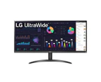 LG 34WQ500 34" Ultrawide FHD IPS OnScreen Control Monitor