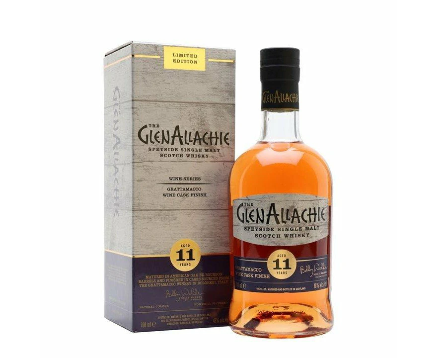 Glenallachie 11 Year Old Grattamacco Wine Finish Whisky 700ml