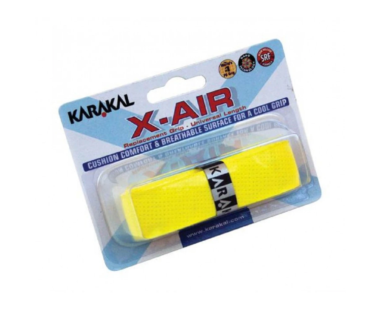 Karakal X-AIR Racket Overgrip (Yellow) - CS1144