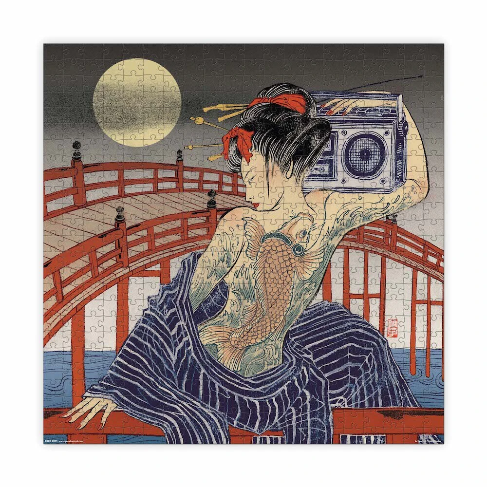 Fred Taiko-Bashi 500 Piece Jigsaw Puzzle