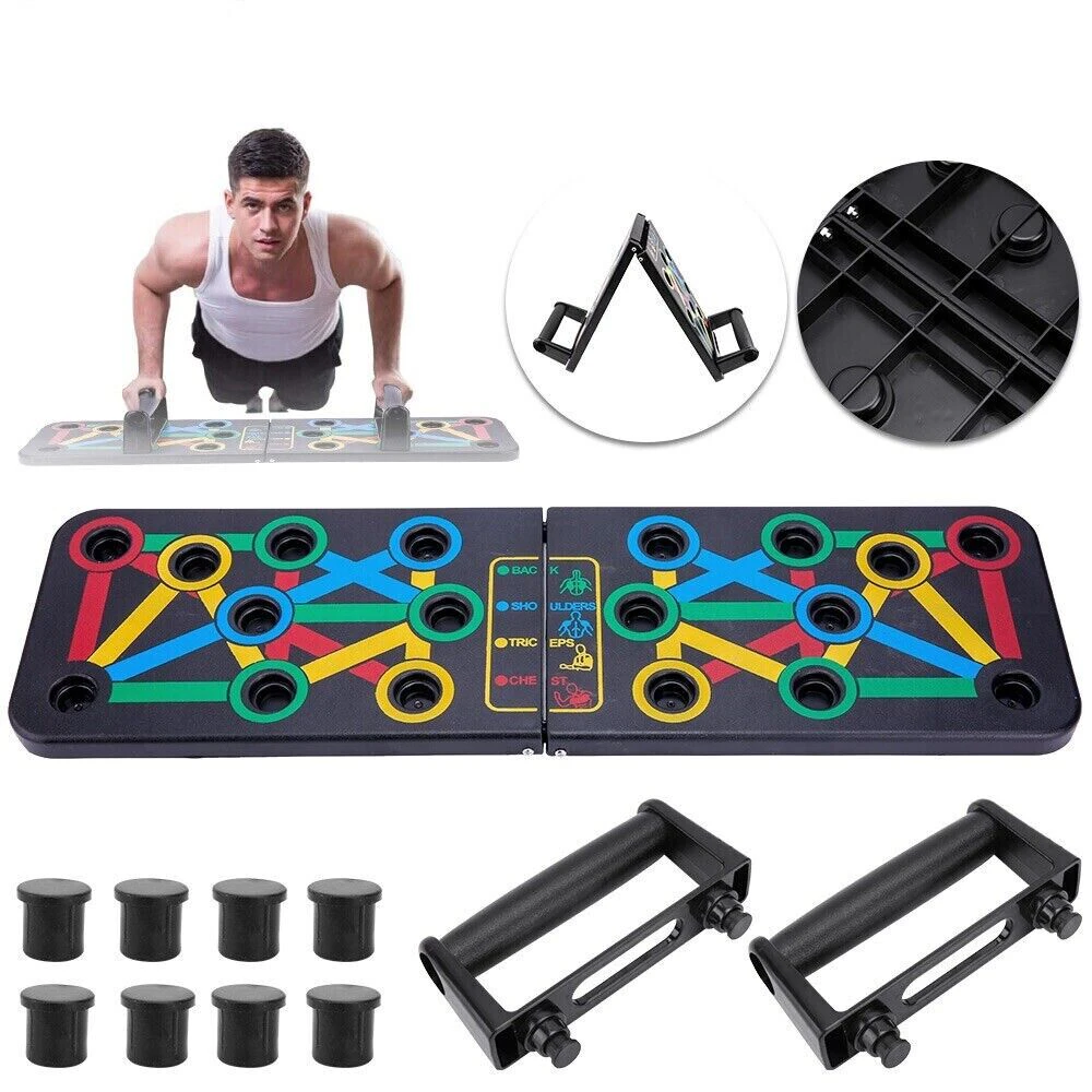 Push Up Board Handle GYM Strength System Pushup Stands Body Training Equipment