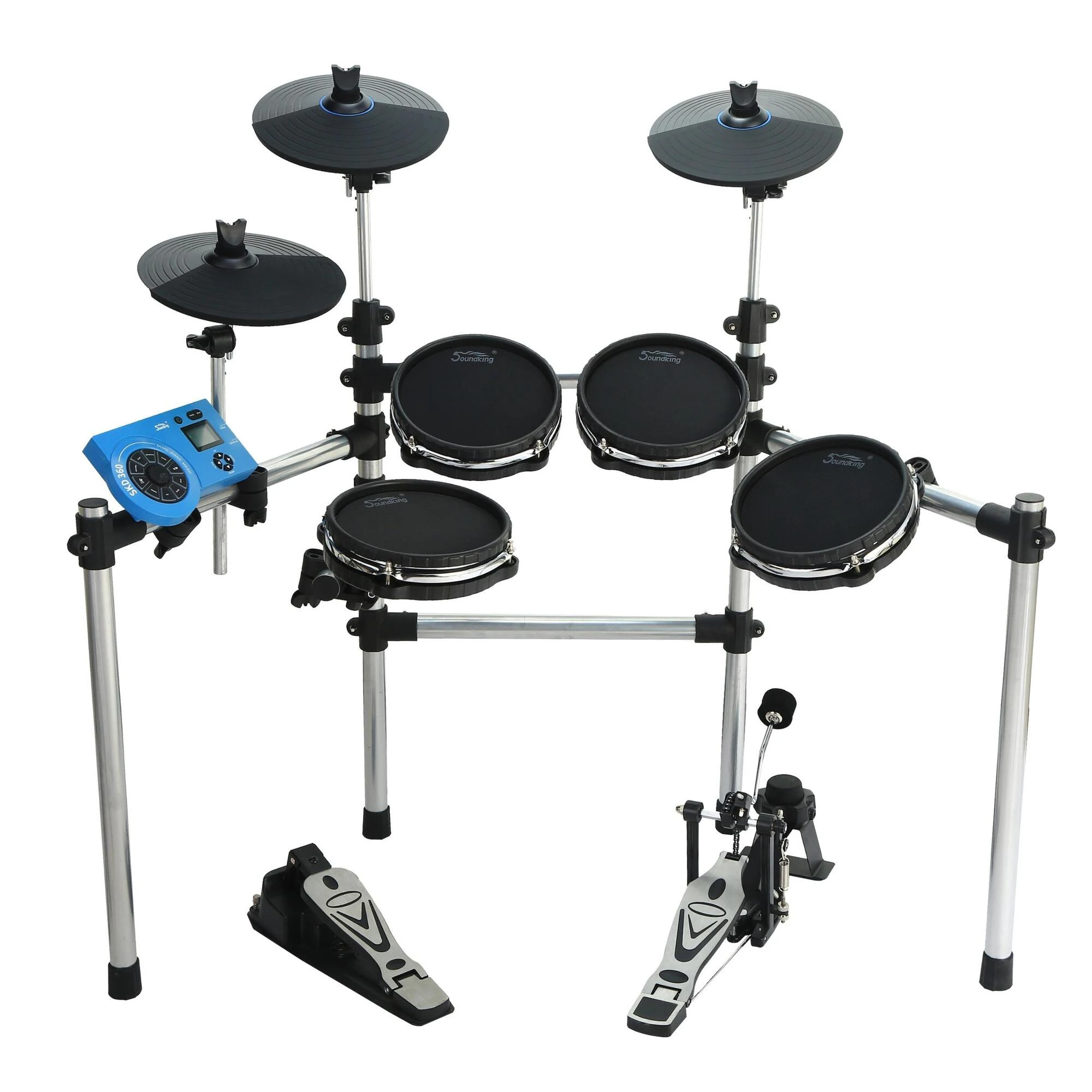 Soundking SKD360 Digital Electronic Drum Kit Mesh Kit 8 Piece