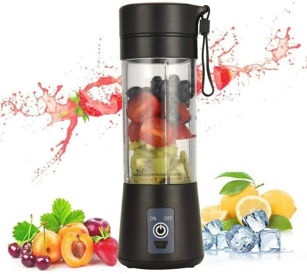 Portable Fruit Blender Personal Mini Food Smoothie Maker Mixer Juicer Shakes USB