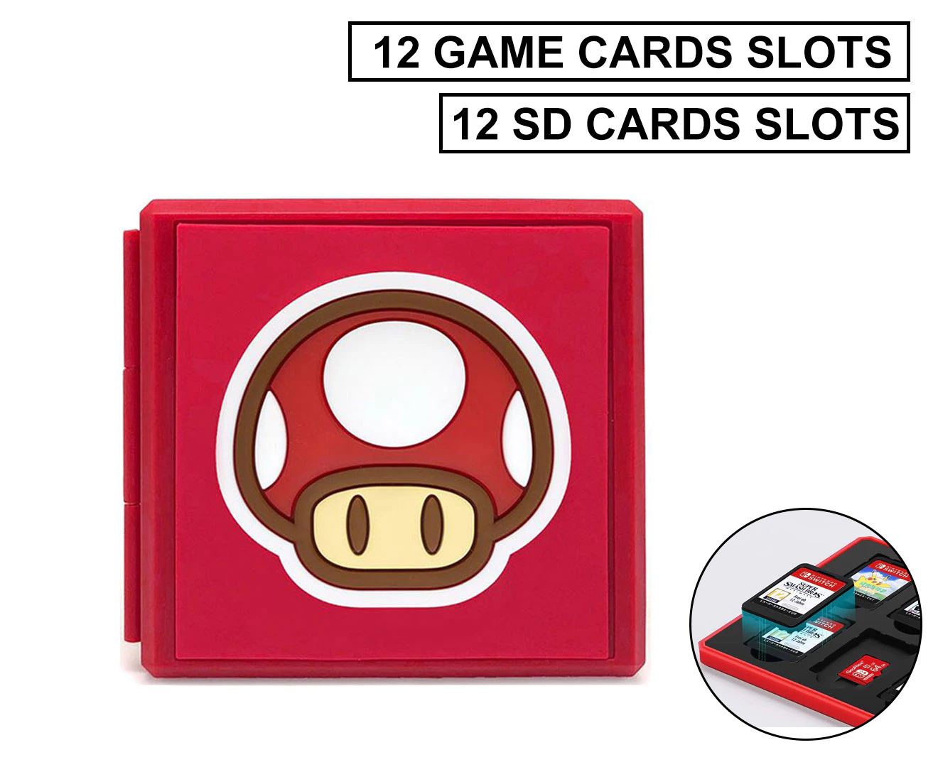 Game Card Case Holder Storage Box Carry Cover For Nintendo Switch / Switch Lite