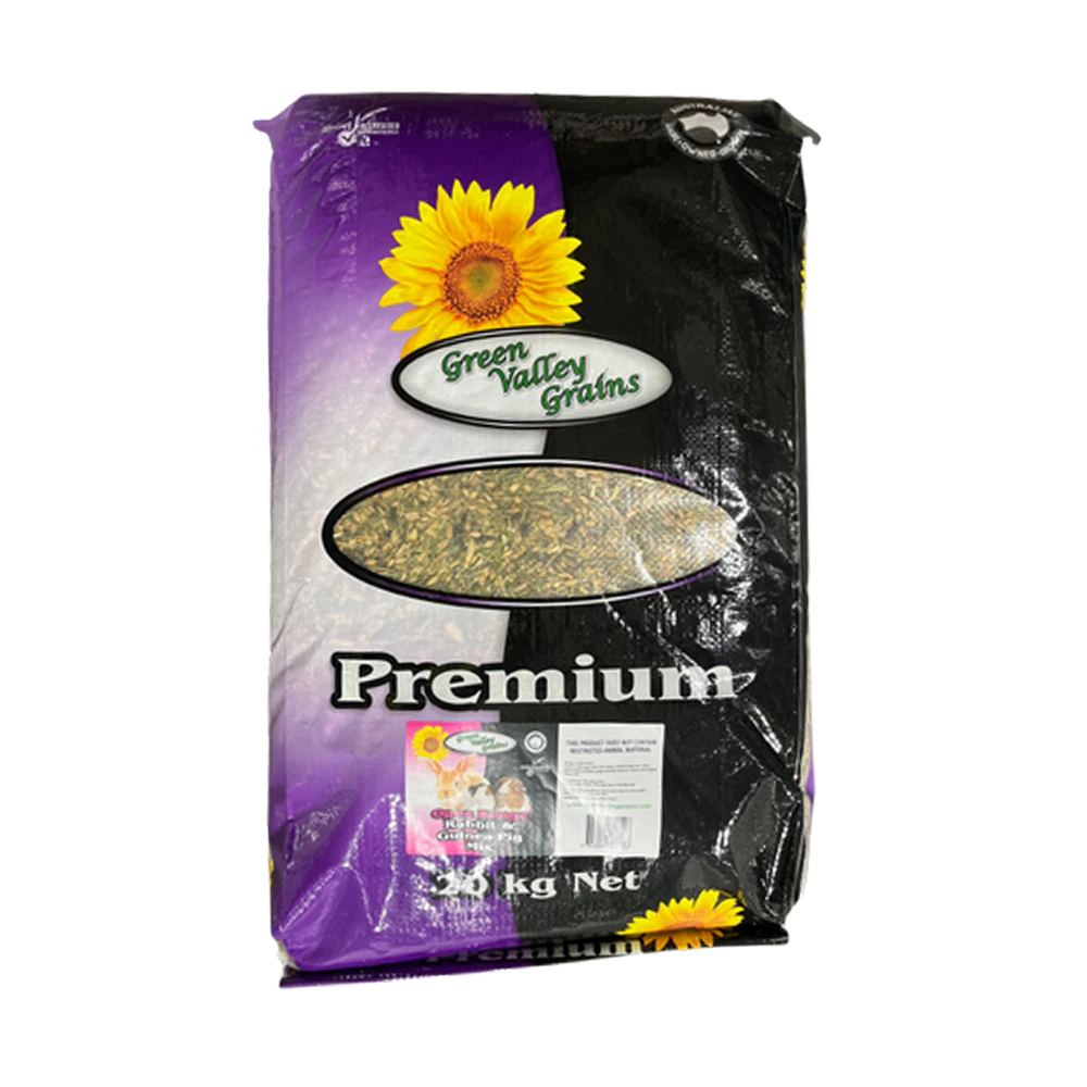 Green Valley Grains Premium High Fibre Rabbit & Guinea Pellet 20kg