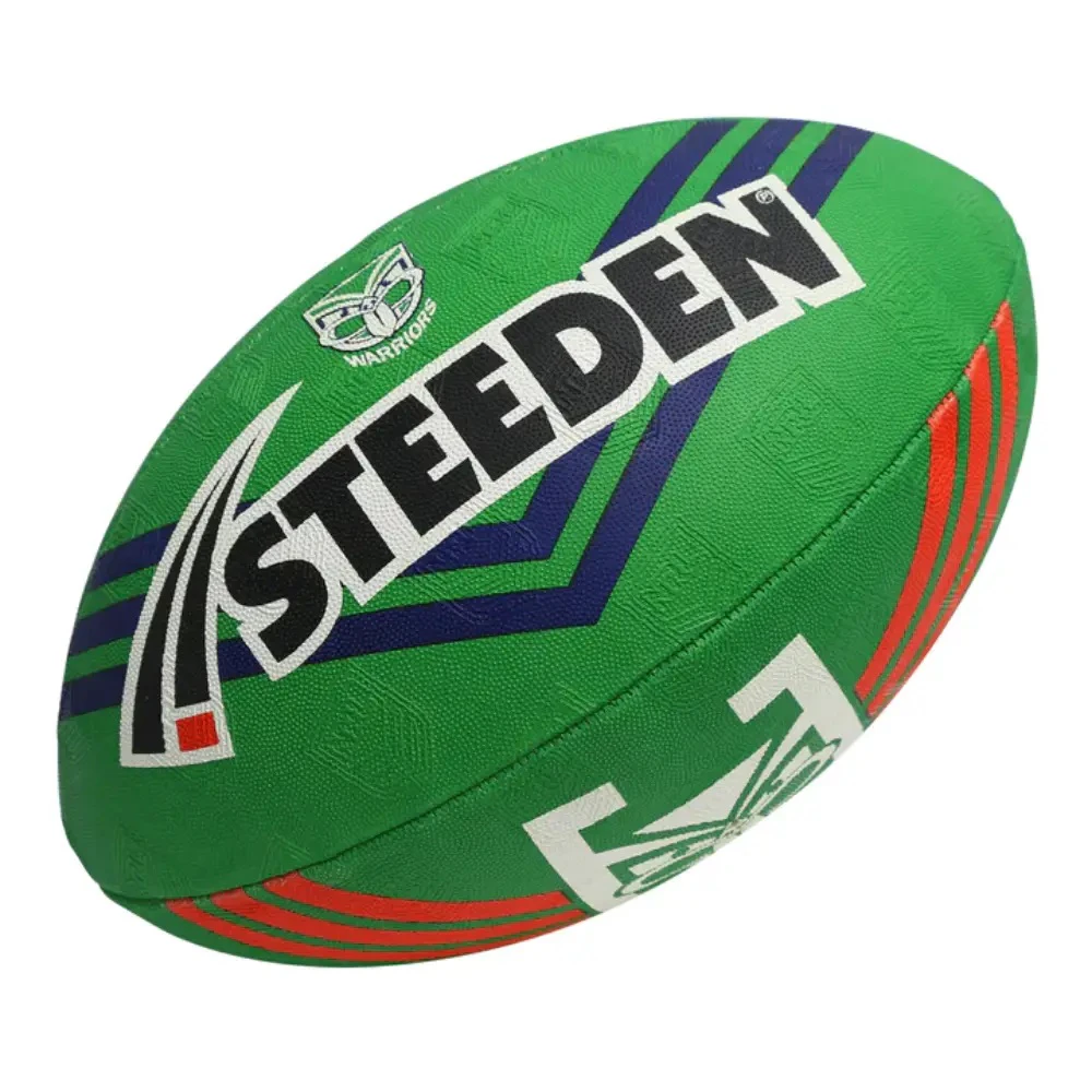 New Zealand NZ Warriors NRL Football Steeden Supporter Ball Size 11" inch Footy