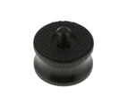 1/4" Male To 3/8" Female Convert Screw Adapter For Tripod QR Plate - Black
