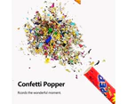 5PCS Popper Confetti Cannon Twist-to-Shoot Wedding Birthday Shooter Blaster