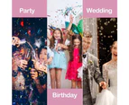 5PCS Popper Confetti Cannon Twist-to-Shoot Wedding Birthday Shooter Blaster