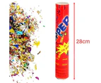 5PCS Popper Confetti Cannon Twist-to-Shoot Wedding Birthday Shooter Blaster